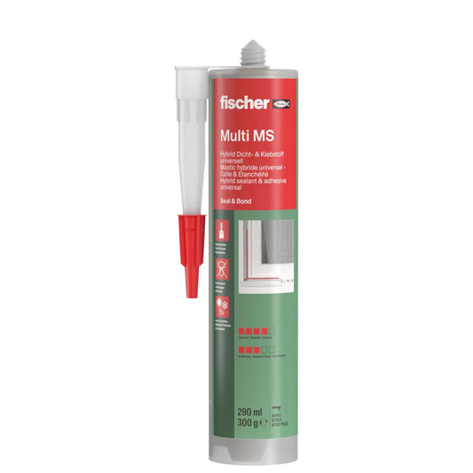 fischer Dicht- und Bauklebstoff Multi MS