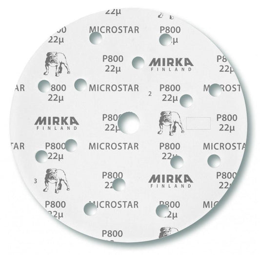 Mirka Microstar gelochte Scheiben - Schleiftitan.de